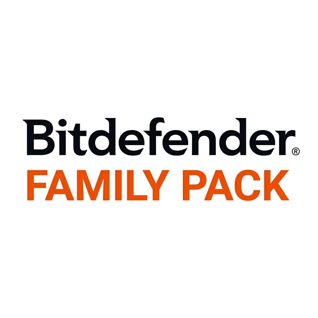 Bitdefender Family Pack Bitdefender Family Pack logó – teljes körű vírusirtó és internetes biztonsági megoldás családok számára