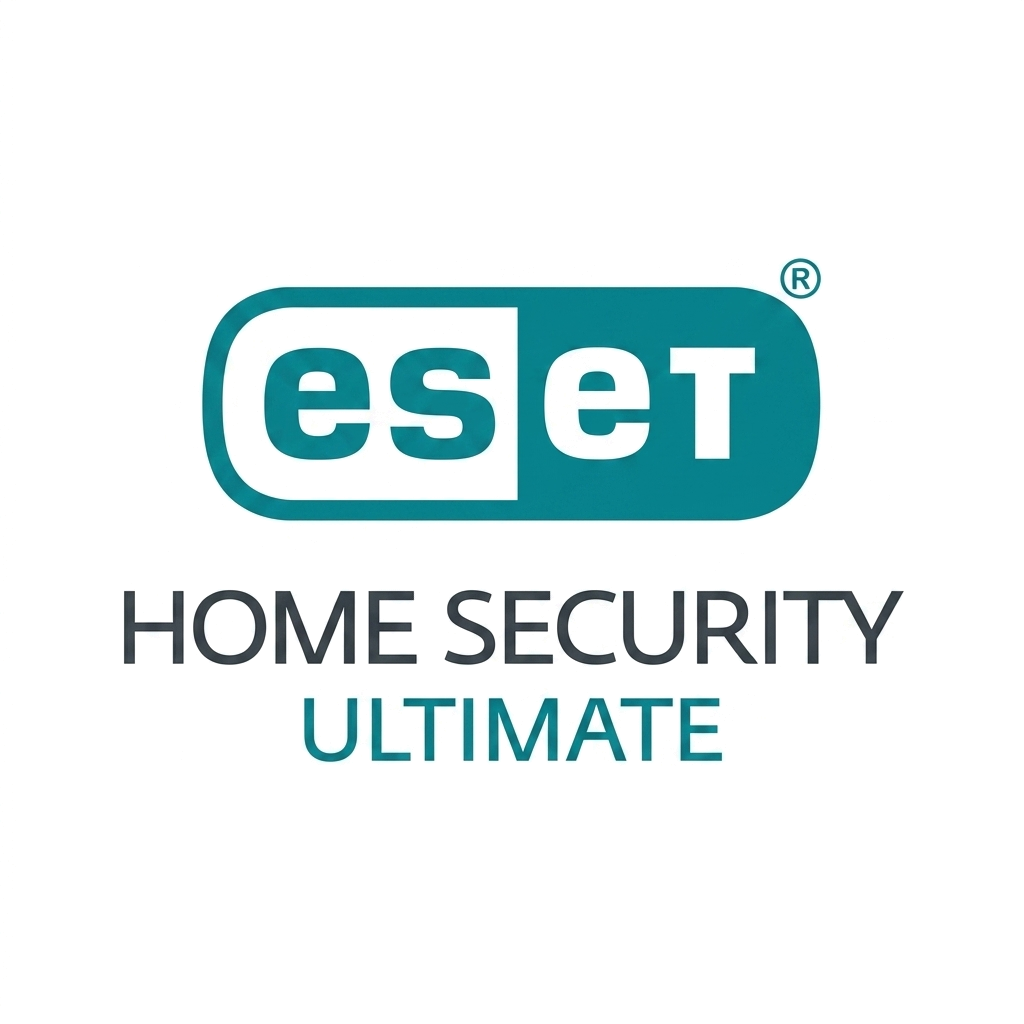 ESET HOME Security Ultimate ESET Home Security Ultimate szoftver logója és termékneve
