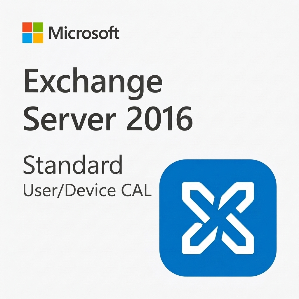 Exchange Server 2016 Standard User/Device CAL Microsoft Exchange Server 2016 Standard User/Device CAL szoftver licenc termékképe