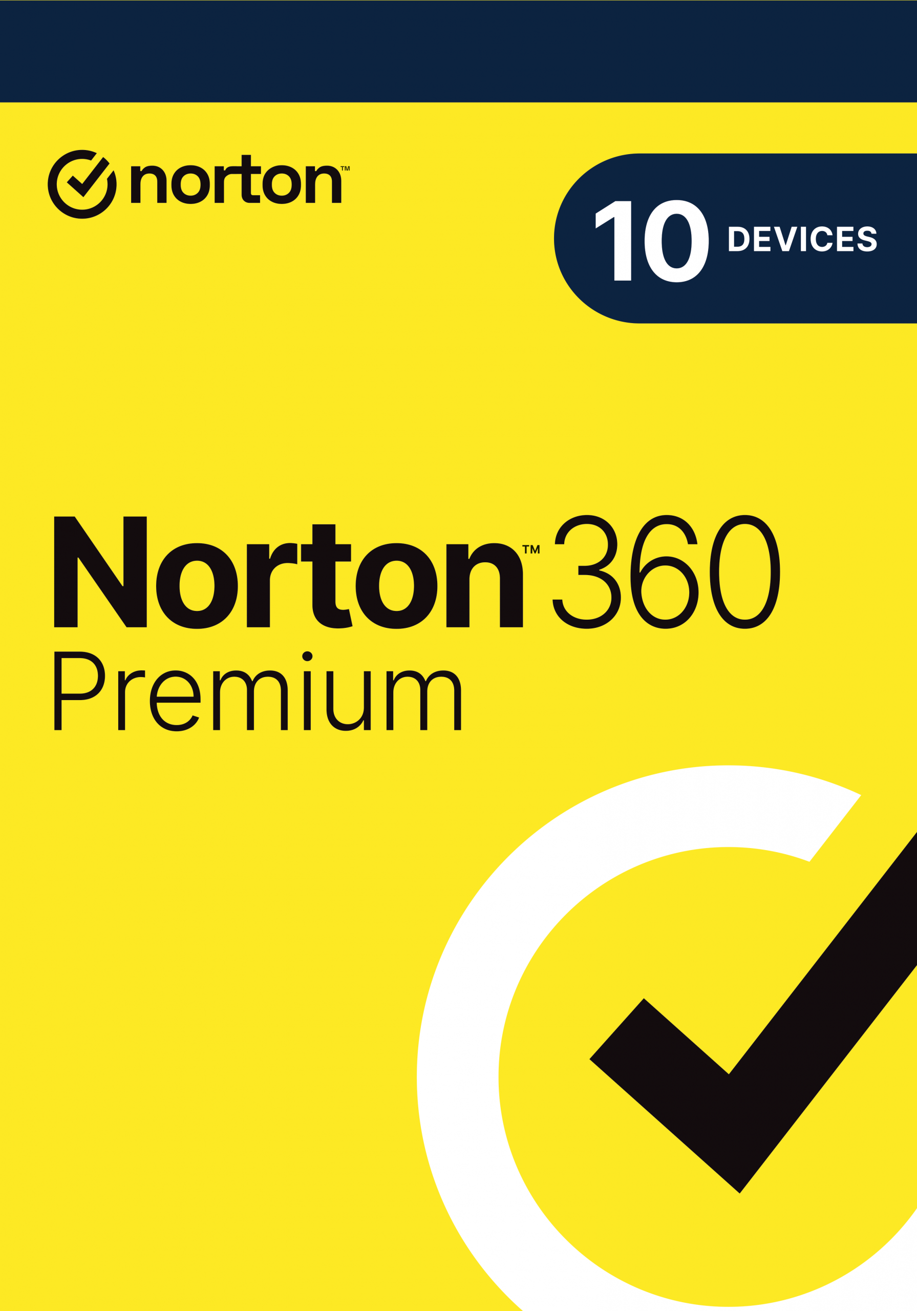 Norton 360 Premium Norton 360 Premium 10 eszközhöz szoftverlicenc, biztonsági védelemmel