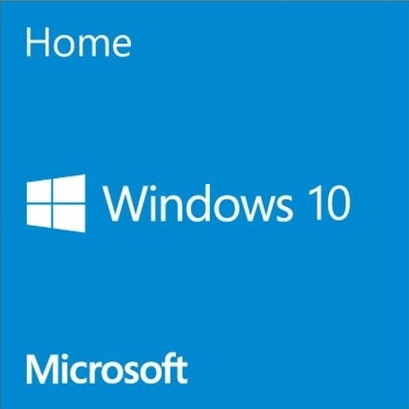 Windows 10 Home Microsoft operációs rendszer logója és verziócímkéje